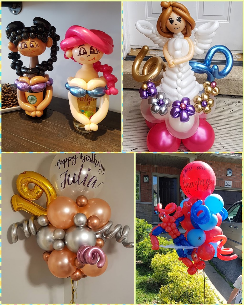 Wonder Balloons | 192 Gatestone Dr, Stoney Creek, ON L8J 3V4, Canada | Phone: (647) 285-5410