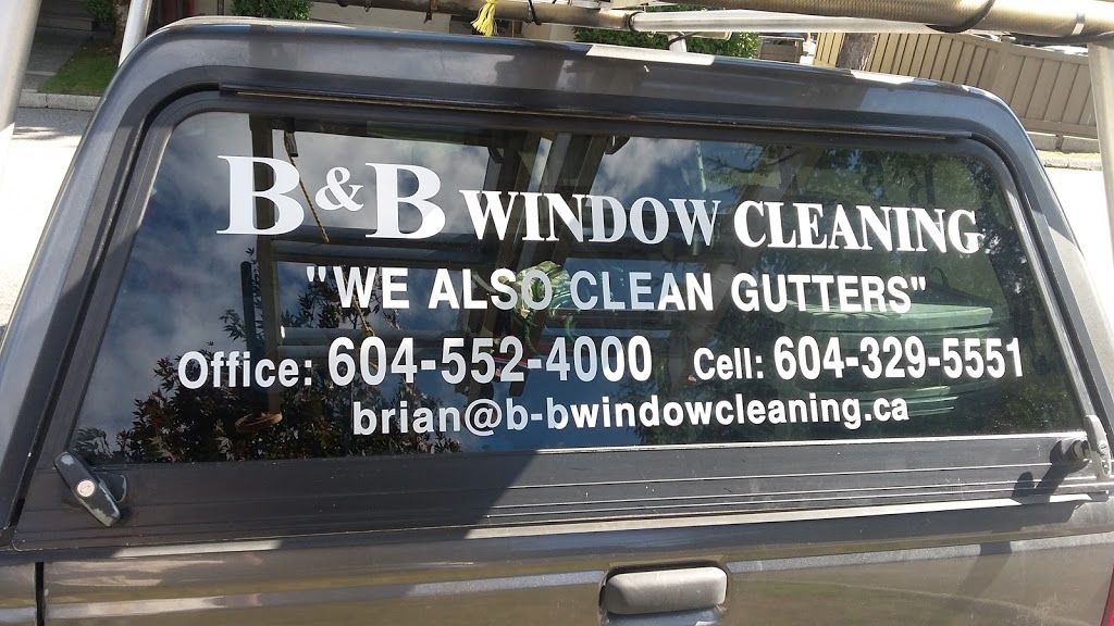 B & B Window Cleaning | 2880 Dacre Ave, Coquitlam, BC V3C 4H6, Canada | Phone: (604) 329-5551