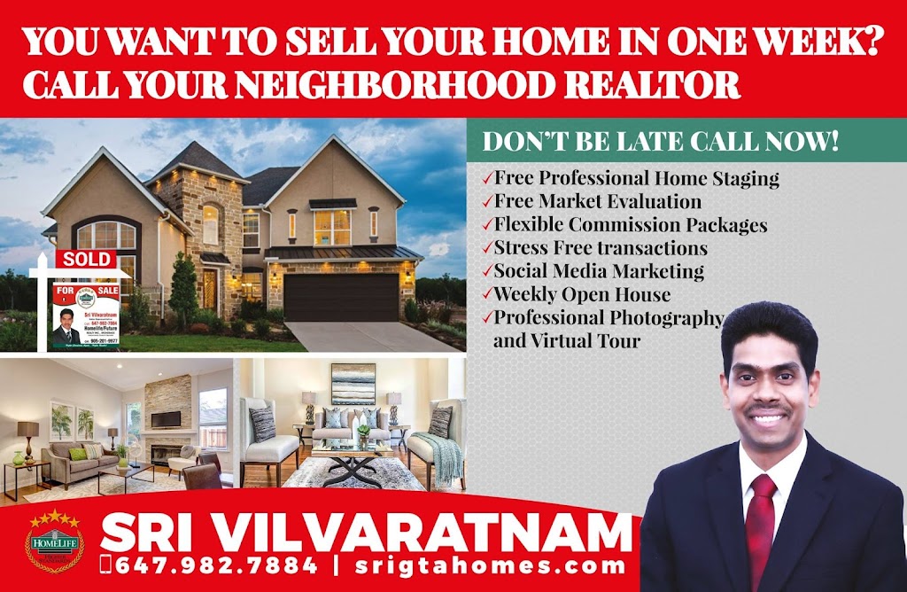 Sri Vilvaratnam | 7 Eastvale Dr #205, Markham, ON L3S 4N8, Canada | Phone: (647) 982-7884