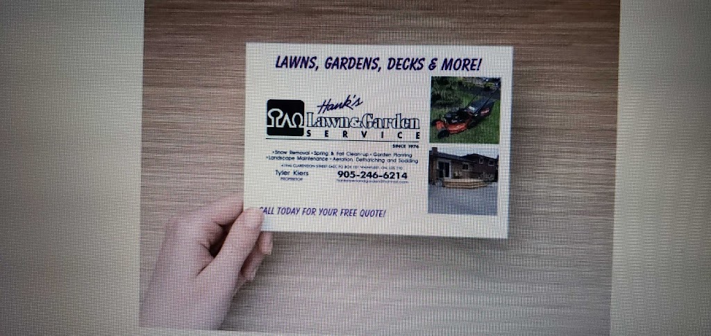 Hanks Lawn and Garden Service | P.0.box 101, Wainfleet, ON L0S 1V0, Canada | Phone: (905) 246-6214