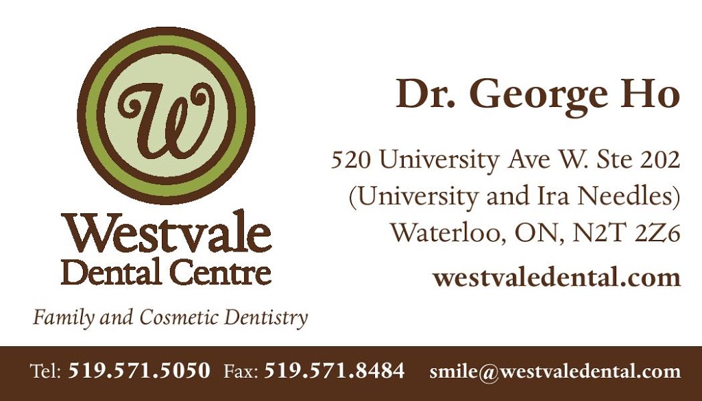 Westvale Dental Centre | 520 University Ave W #202, Waterloo, ON N2T 2Z6, Canada | Phone: (519) 571-5050