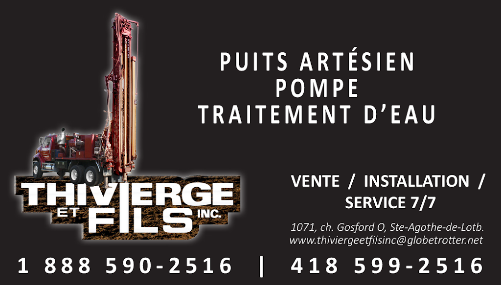 Thivierge et Fils Inc | 4905 Chem. Gosford, Sainte-Agathe-de-Lotbinière, QC G0S 2A0, Canada | Phone: (888) 590-2516