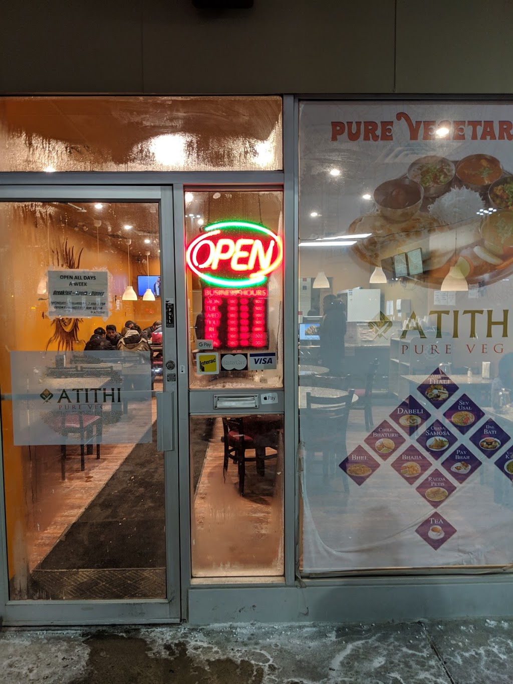 Atithi Pure Veg Restaurant | 1131 Markham Rd, Scarborough, ON M1H 2Y5, Canada | Phone: (647) 350-1516