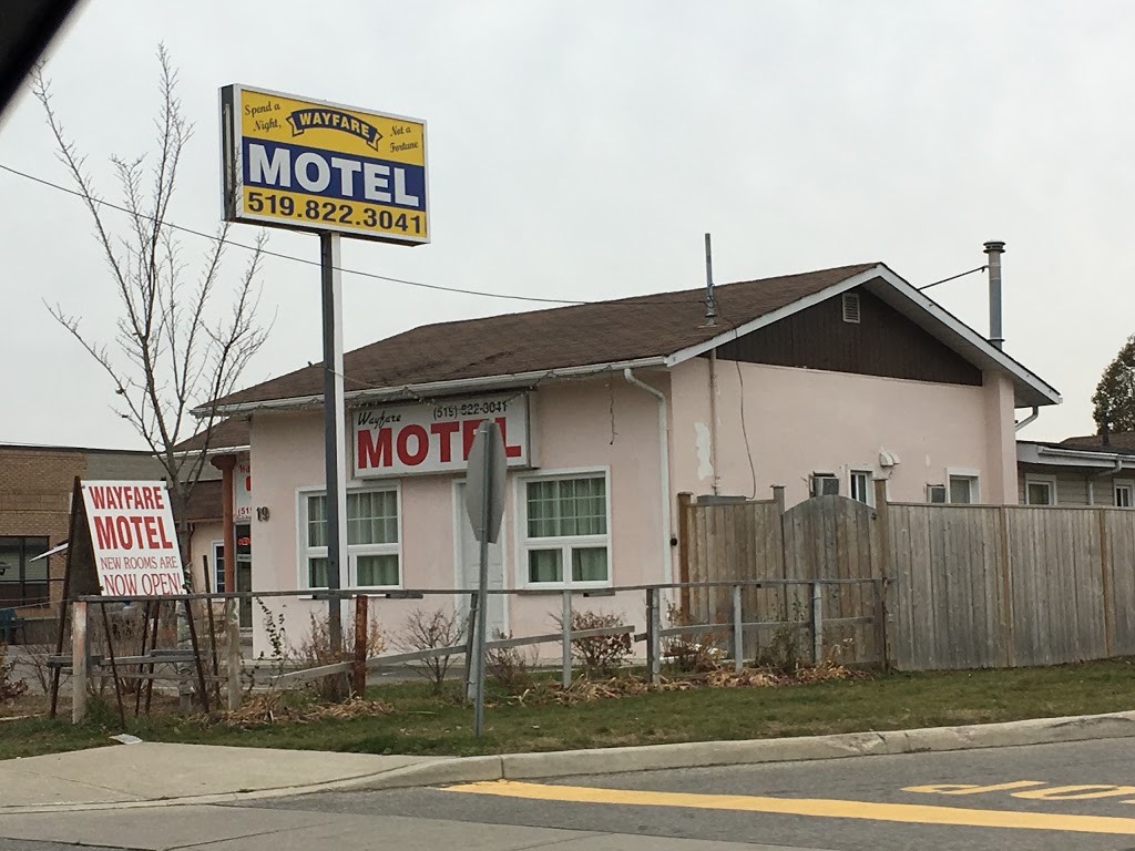 Wayfare Motel | 19 Woodlawn Rd W, Guelph, ON N1H 1G8, Canada | Phone: (519) 822-3041