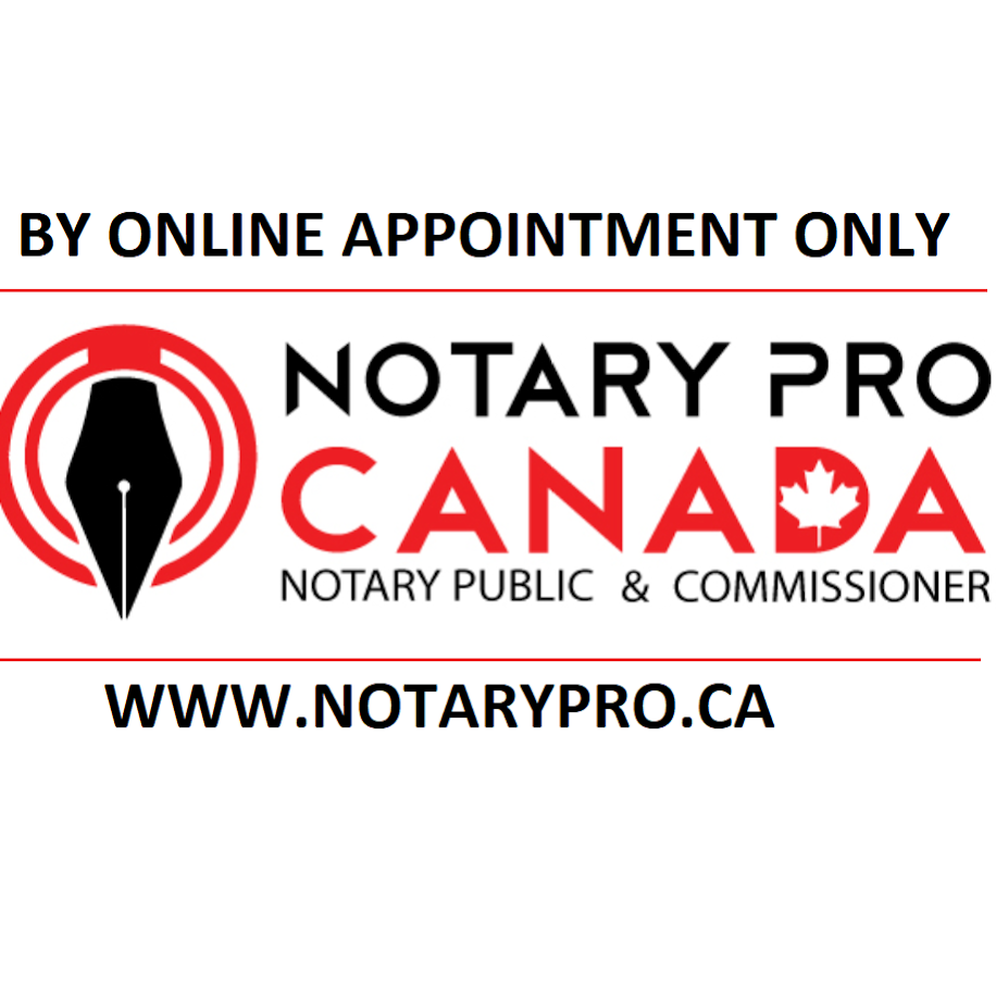 Notary Pro Canada (Ottawa West / Nepean) - Notary Public & Commi | 31 Hobart Crescent, Nepean, ON K2H 5S3, Canada | Phone: (888) 313-0909