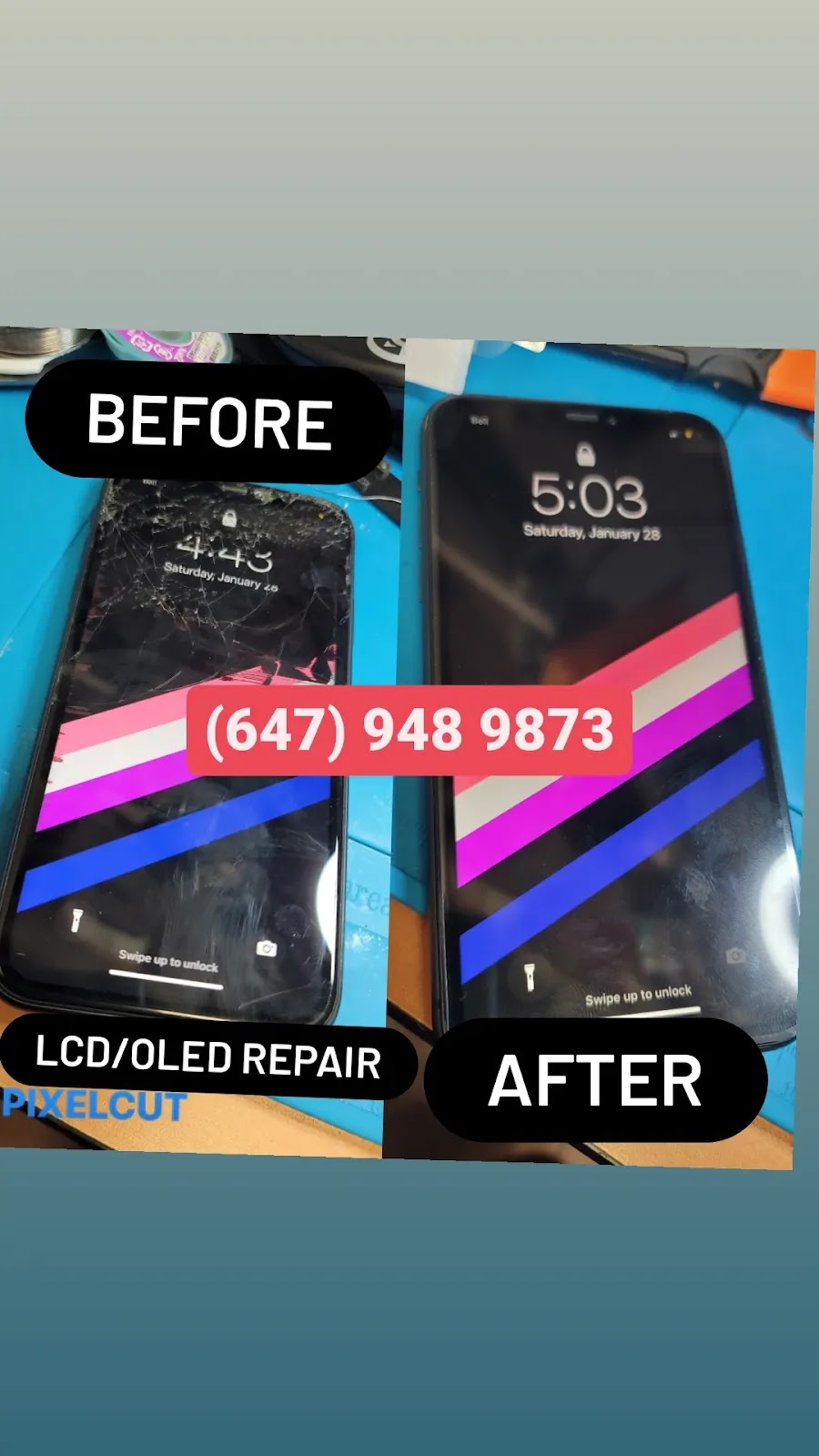 3Js Cellmaster Cellphone Repair(call for appointment) | Food court (Across Lemongrass Kitchen, 1550 S Gateway Rd, Mississauga, ON L4W 5J1, Canada | Phone: (647) 469-9889