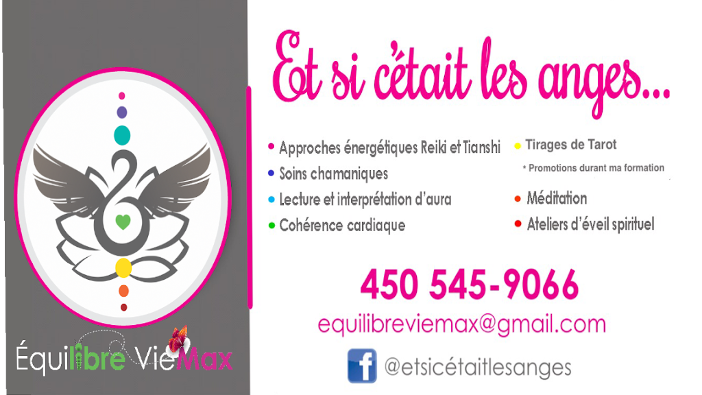 Et si c’était les anges Mirabel...Tarot, Chamanisme, Soins énerg | 18570 Rue J L Blanchard, Mirabel, QC J7J 1S4, Canada | Phone: (450) 545-9066