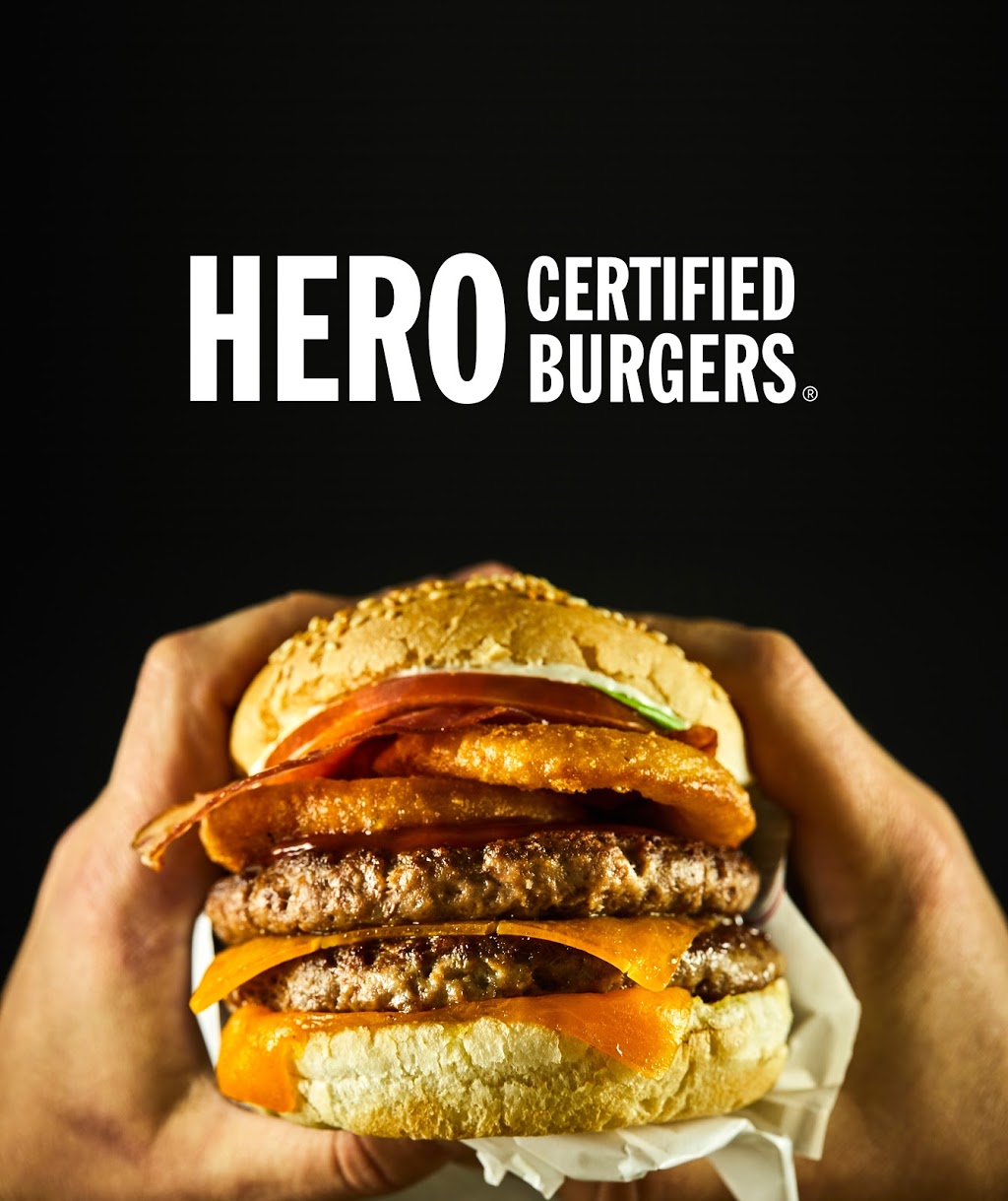 Hero Certified Burgers - Funworx Kitchener | 425 Bingemans Centre Dr, Kitchener, ON N2B 3X9, Canada | Phone: (519) 744-1555