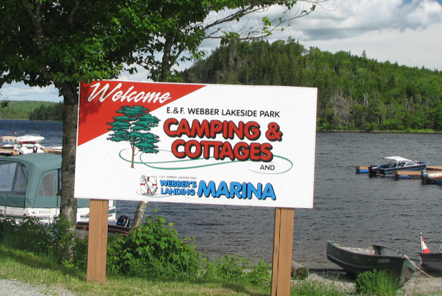 E&F Webber Lakeside Park | 738 Upper Lakeville Rd, Jeddore Oyster Ponds, NS B0J 1W0, Canada | Phone: (902) 845-2340