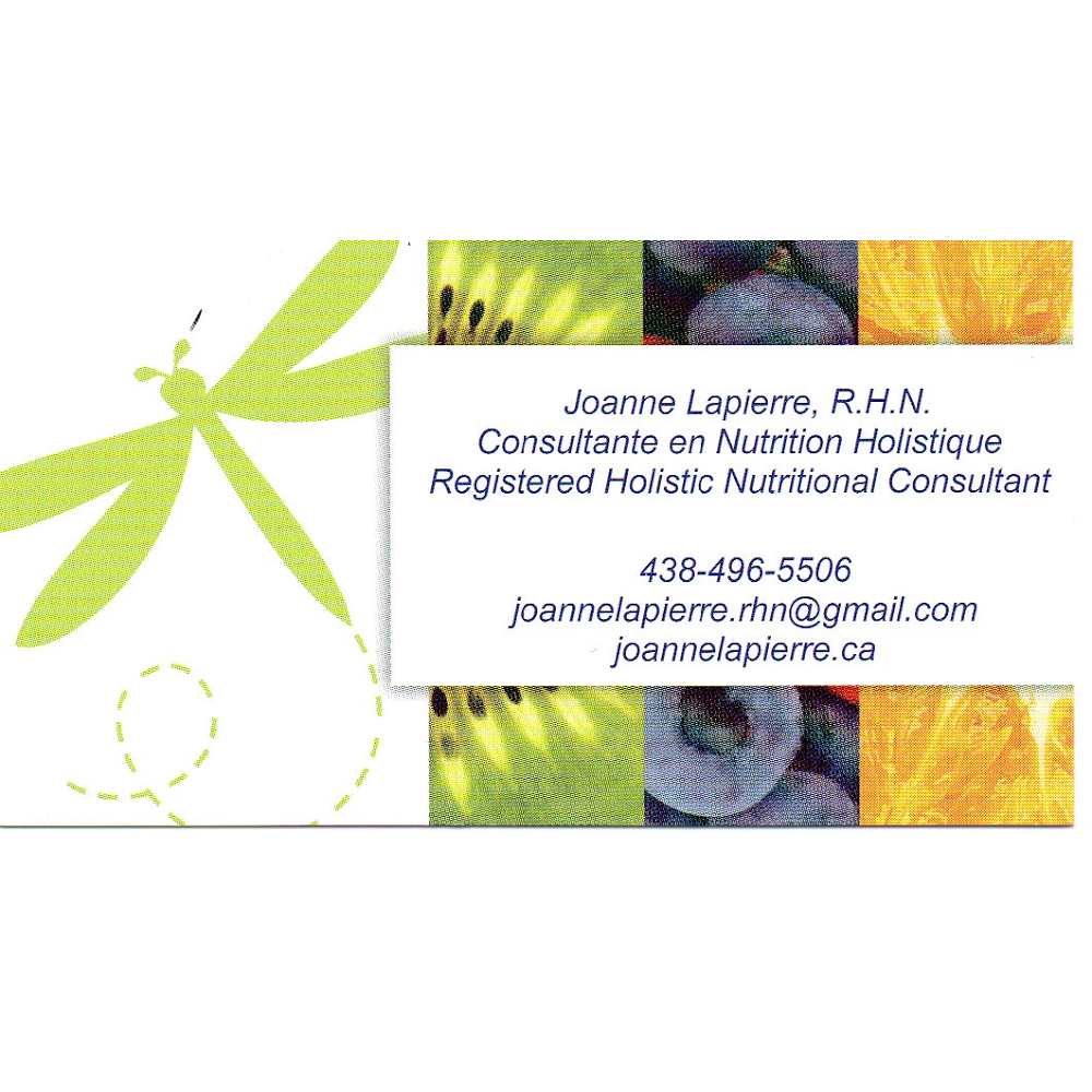 Joanne Lapierre (Holistic Health Consulting) | Rue Marie-Renée, Varennes, QC J3X 0C6, Canada | Phone: (438) 496-5506