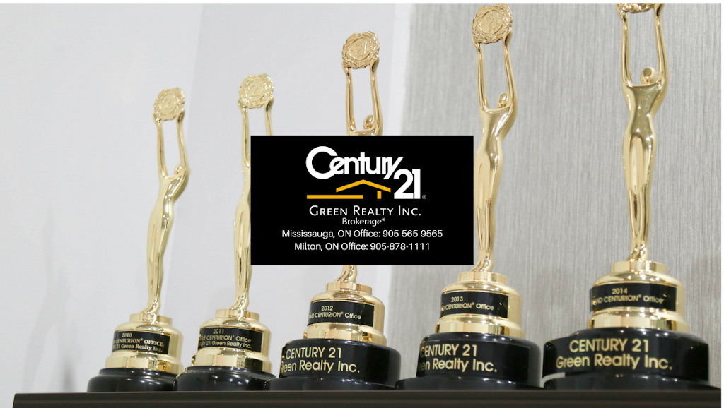 CENTURY 21 Green Realty Inc., Brokerage* MISSISSAUGA | 6980 Maritz Dr #8, Mississauga, ON L5W 1Z3, Canada | Phone: (905) 565-9565