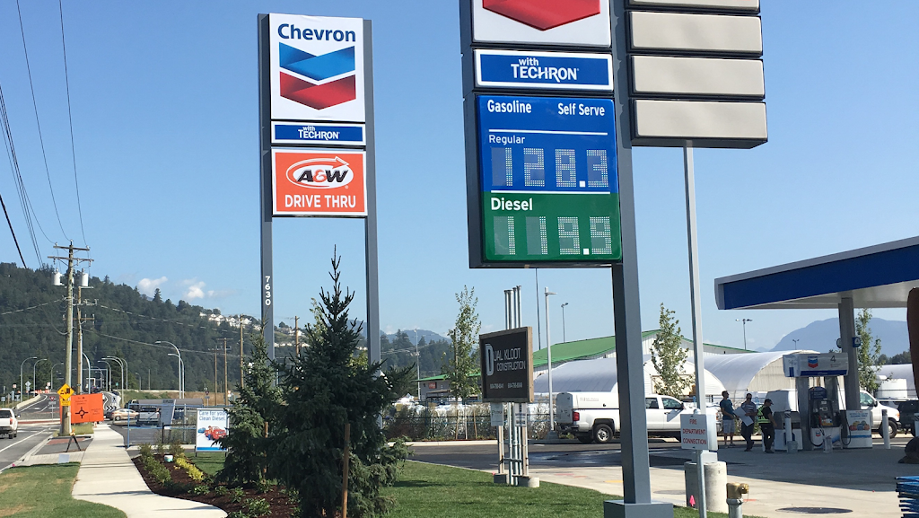 Lickman Chevron | 7630 Lickman Rd, Chilliwack, BC V2R 4A7, Canada | Phone: (604) 846-1080