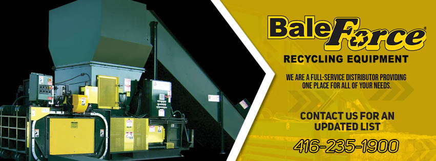 BaleForce Recycling Equipment | 8080 Lawson Rd Suite 101, Milton, ON L9T 5C4, Canada | Phone: (416) 235-1900