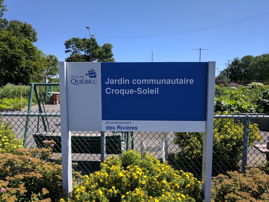 Jardin Communautaire Croque-Soleil | 1900 Boulevard Père-Lelièvre, Québec, QC G1P 2W7, Canada | Phone: (418) 915-7547