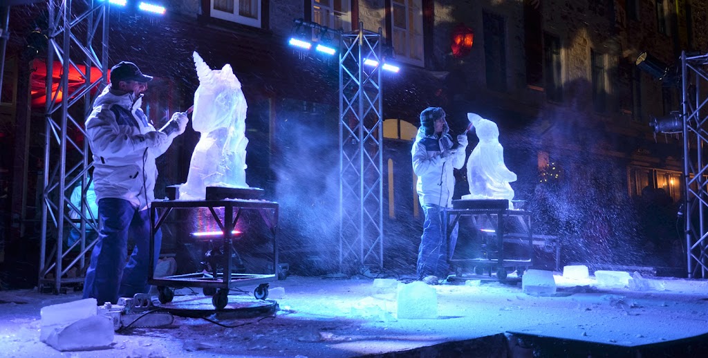 Sculptures sur glace - Entreprises Godon | 1040 Rue Saint Roch, Mont-Tremblant, QC J8E 2Y9, Canada | Phone: (819) 425-8010