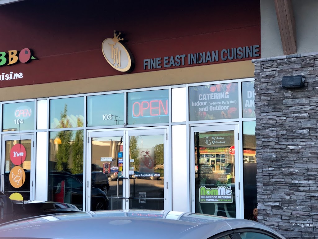 Taj Indian Restaurant | 3 Stonegate Dr NW, Airdrie, AB T4B 0N2, Canada | Phone: (403) 948-2725