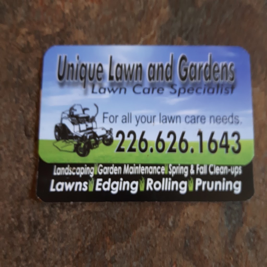 Unique LawnAnd Gardens | Blenheim, ON N0P 1A0, Canada | Phone: (226) 626-1643