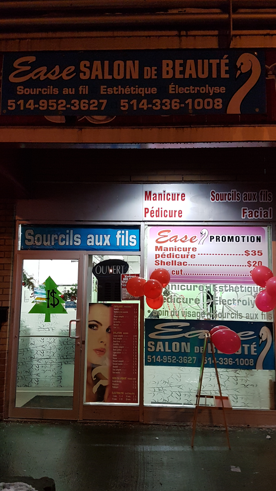 Salon De Beaute Ease | 12212 Blvd. Marcel-Laurin, Montréal, QC H4K 1M9, Canada | Phone: (514) 336-1008