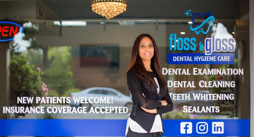 Floss & Gloss Dental Hygiene Care | 265 Queen St S #1, Mississauga, ON L5M 1L9, Canada | Phone: (905) 997-7799