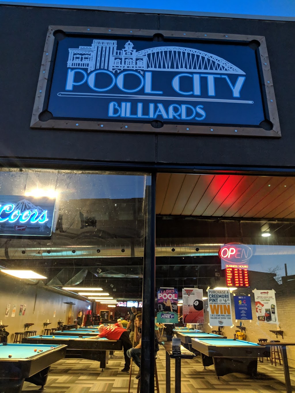 Pool City Billiards | 404 St Paul St #1, St. Catharines, ON L2R 3N2, Canada | Phone: (289) 362-4733