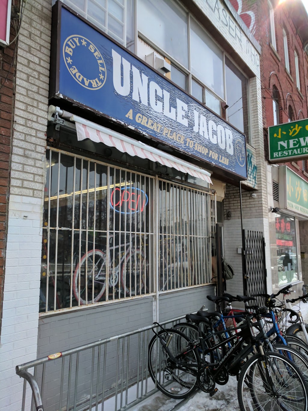 Uncle Jacob | 355 Spadina Ave, Toronto, ON M5T 2G3, Canada | Phone: (416) 340-2715