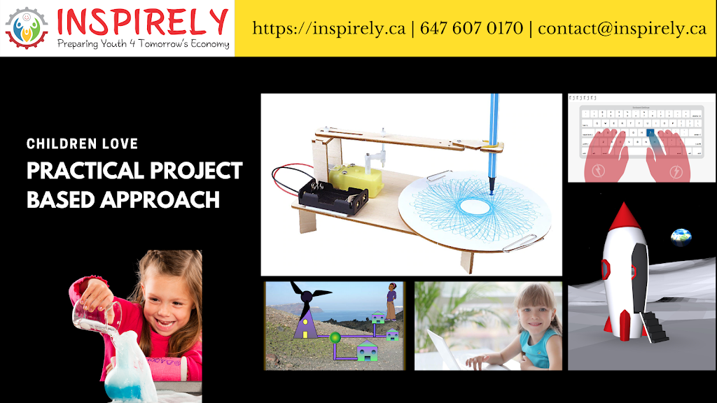 INSPIRELY | STEAM Education | 4 Ambiance Ct, Brampton, ON L6Y 0X4, Canada | Phone: (647) 607-0170