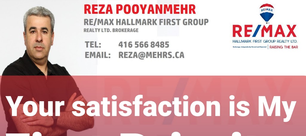 Reza Pooyanmehr @ Re/max Hallmark First Group Realty | 1154 Kingston Rd, Pickering, ON L1V 1B4, Canada | Phone: (416) 566-8485