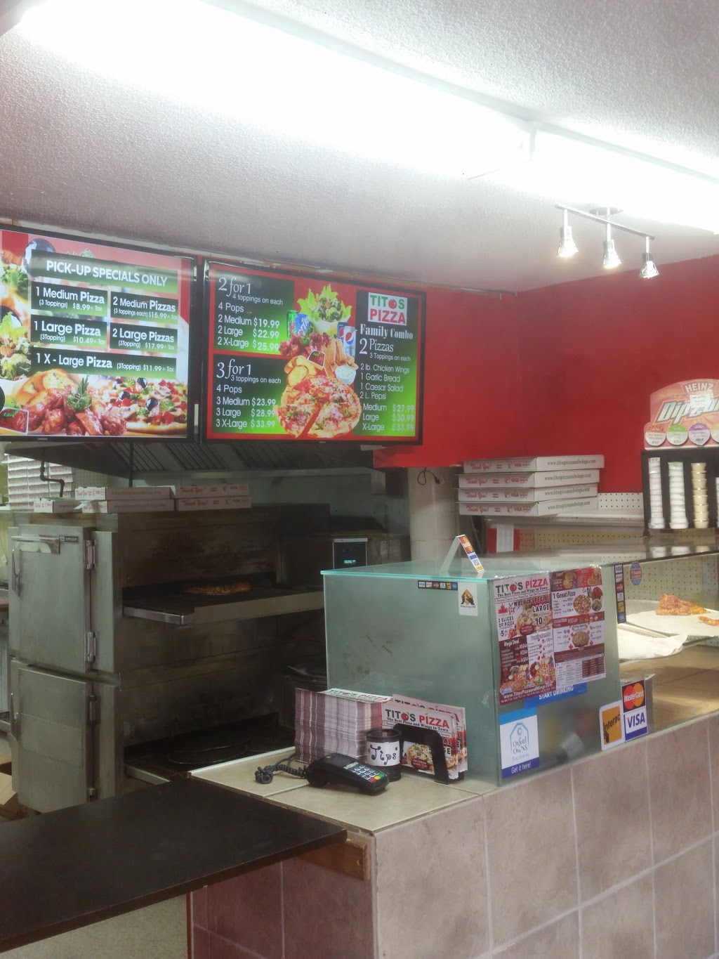 TITOS PIZZA | 69 Woodstock St S, Tavistock, ON N0B 2R0, Canada | Phone: (519) 655-3838