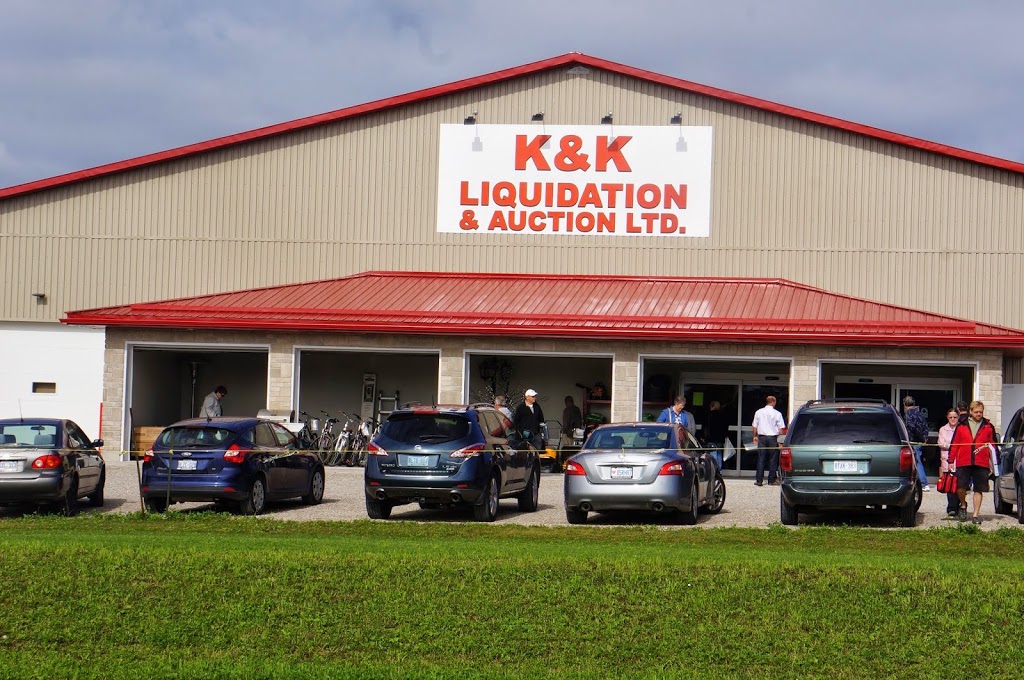 K&K Liquidation And Auction Ltd | 1420 Hutchison Rd, Wellesley, ON N0B 2T0, Canada | Phone: (519) 656-0770