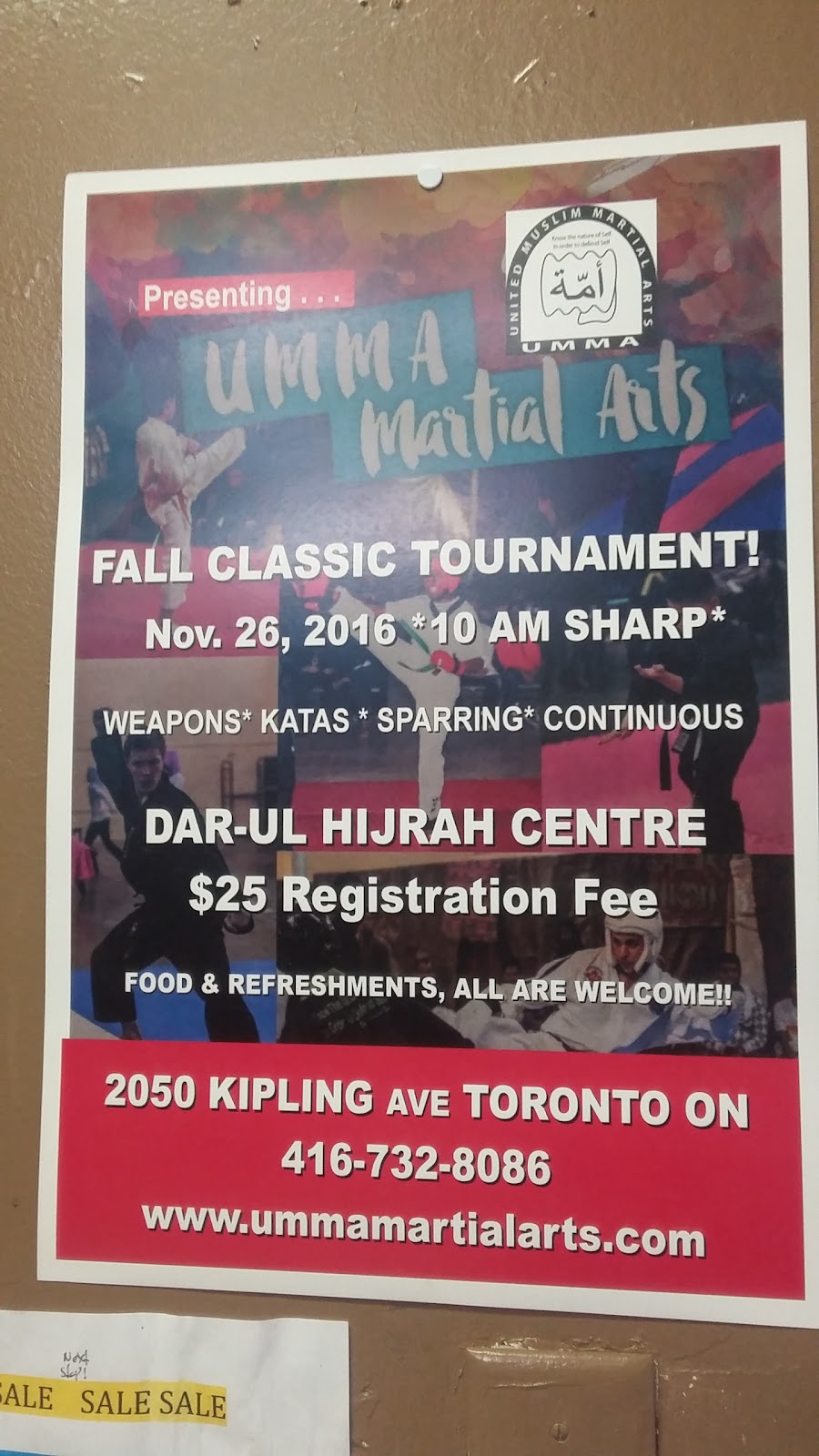 UMMA Martial Arts | 2050 Kipling Ave, Etobicoke, ON M9W 1Y8, Canada | Phone: (647) 799-3664