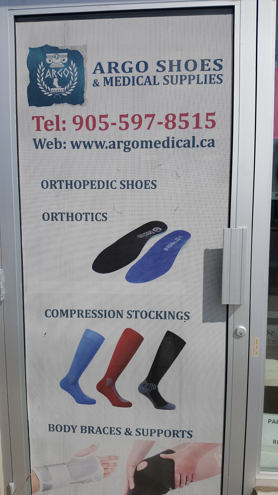 Argo Shoes and Medical Supplies | 7071 Yonge St, Thornhill, ON L3T 2A6, Canada | Phone: (905) 597-8515