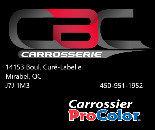 Carrosserie CBC / Procolor St-Janvier | 14153 Boulevard Curé-Labelle, Mirabel, QC J7J 1M3, Canada | Phone: (450) 951-1952