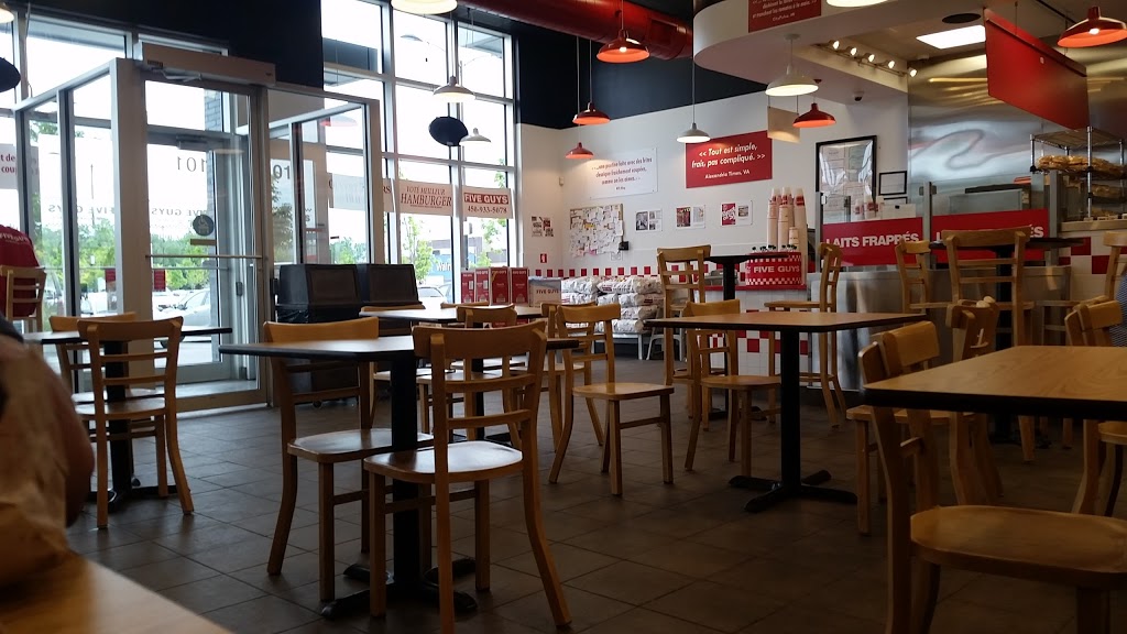 Five Guys | 1371 Boulevard Michèle-Bohec, Blainville, QC J7C 0M4, Canada | Phone: (450) 933-5078