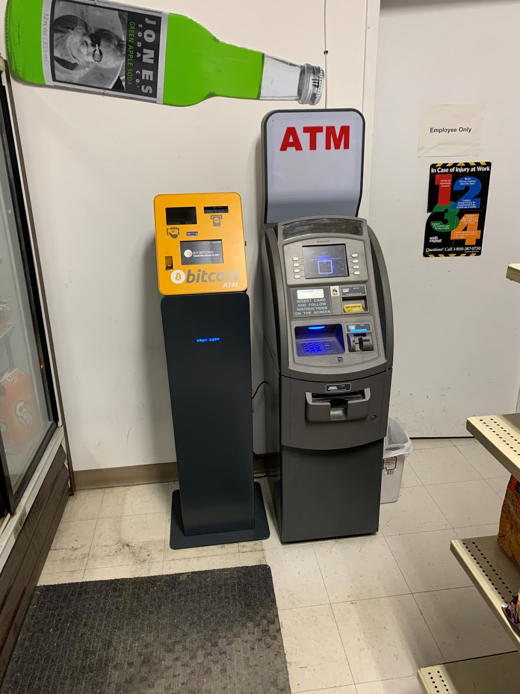 Bitcoin ATM (Inside Convenience4U) | 17074 Leslie St, Newmarket, ON L3Y 8V8, Canada | Phone: (905) 715-7077