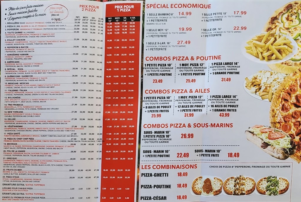 Pizza Roza | 6 Av. Saint-Charles, Vaudreuil-Dorion, QC J7V 2K4, Canada | Phone: (450) 218-3939