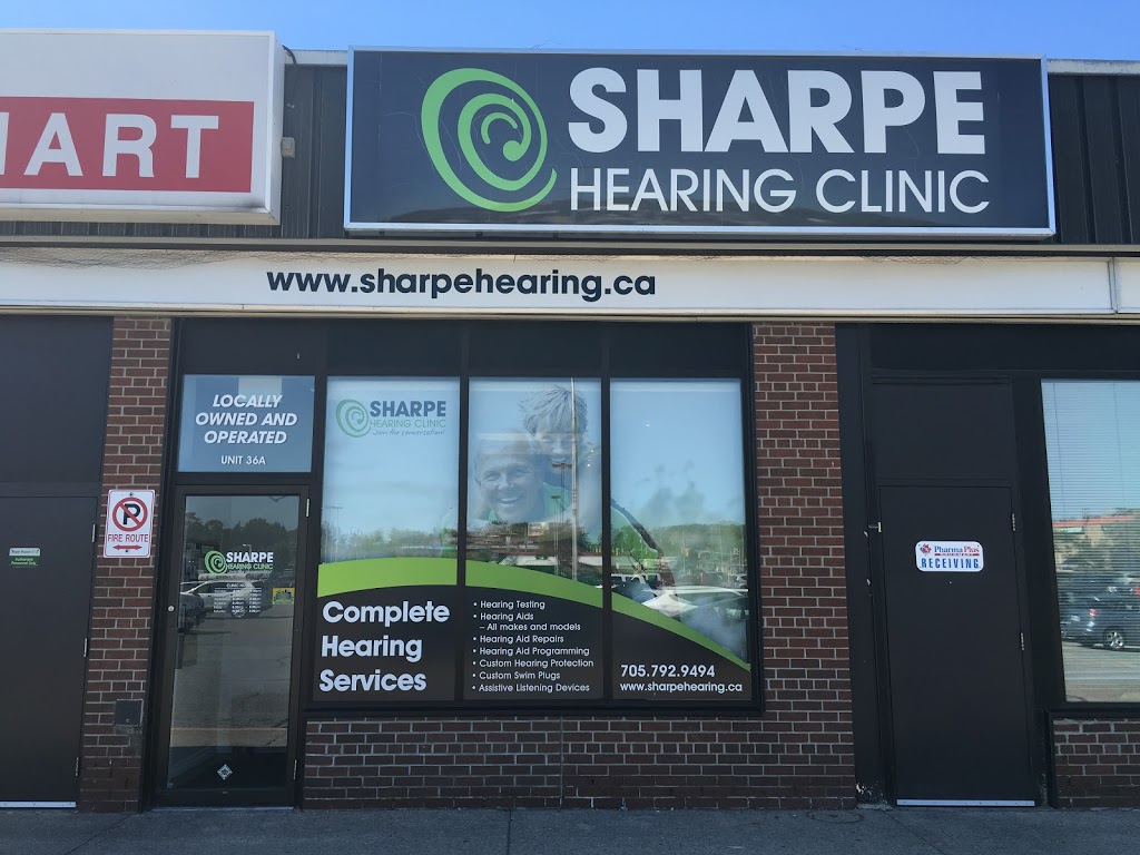 Sharpe Hearing Clinic | 320 Bayfield St #36a, Barrie, ON L4M 3C1, Canada | Phone: (705) 792-9494