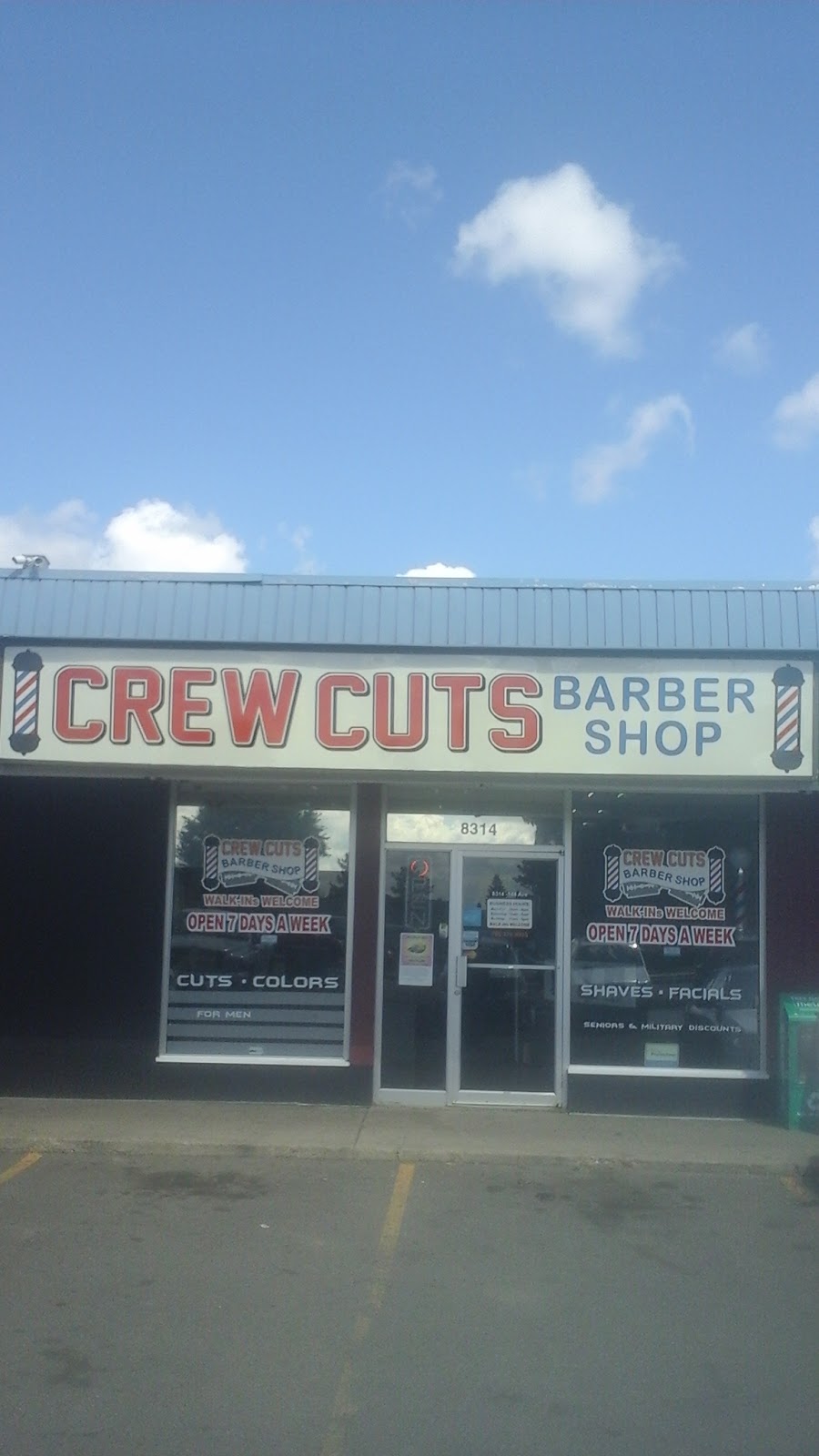 Crew Cuts | 8314 144 Ave NW, Edmonton, AB T5E 2H4, Canada | Phone: (780) 478-9995