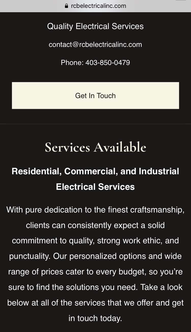 RCB Electrical Inc. | 37 St SW, Calgary, AB T3E 5M8, Canada | Phone: (403) 850-0479