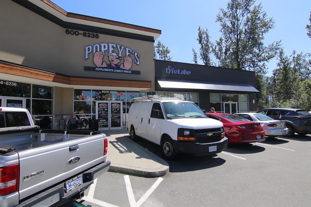 Popeyes® Supplements Chilliwack | 8236 Eagle Landing Pkwy #606, Chilliwack, BC V2R 0R5, Canada | Phone: (604) 402-2220