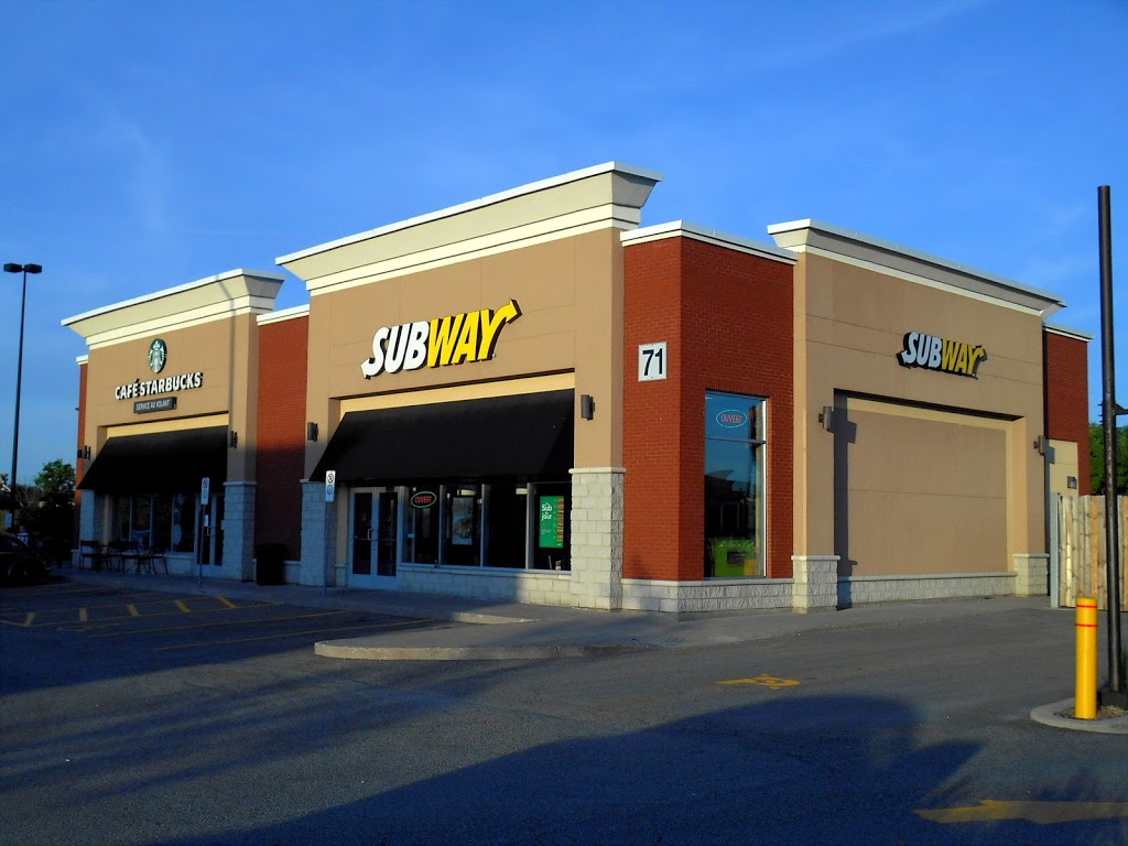 Subway | 71 Boulevard de la Gappe Unit 1, Gatineau, QC J8T 0B5, Canada | Phone: (819) 246-4505