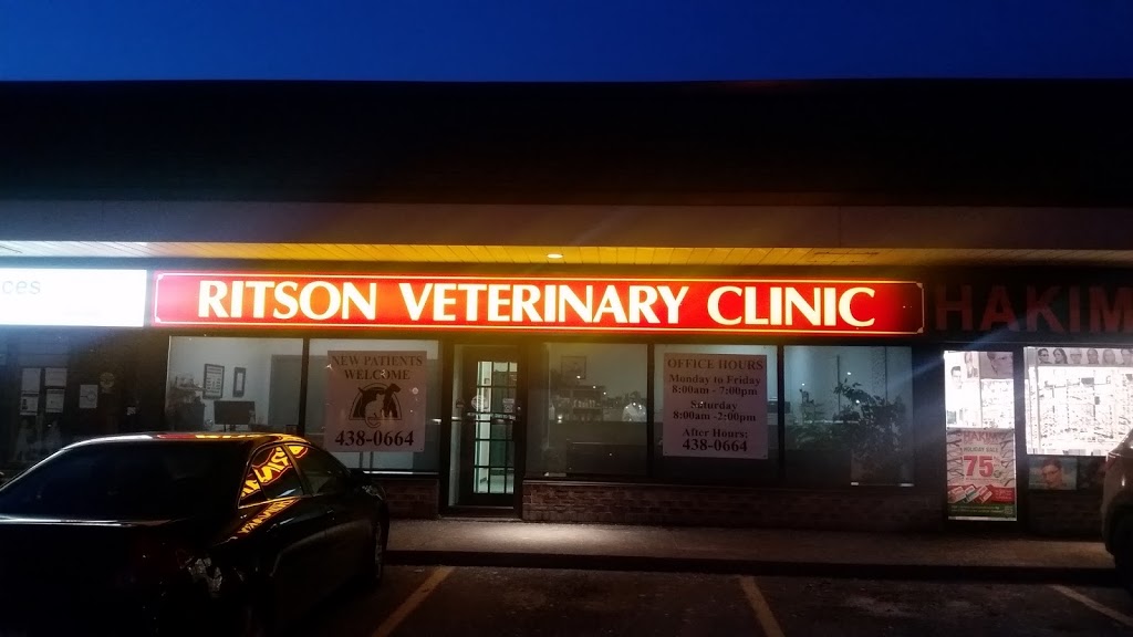 Ritson Veterinary Clinic | 300 Taunton Rd E, Oshawa, ON L1G 7T4, Canada | Phone: (905) 438-0664