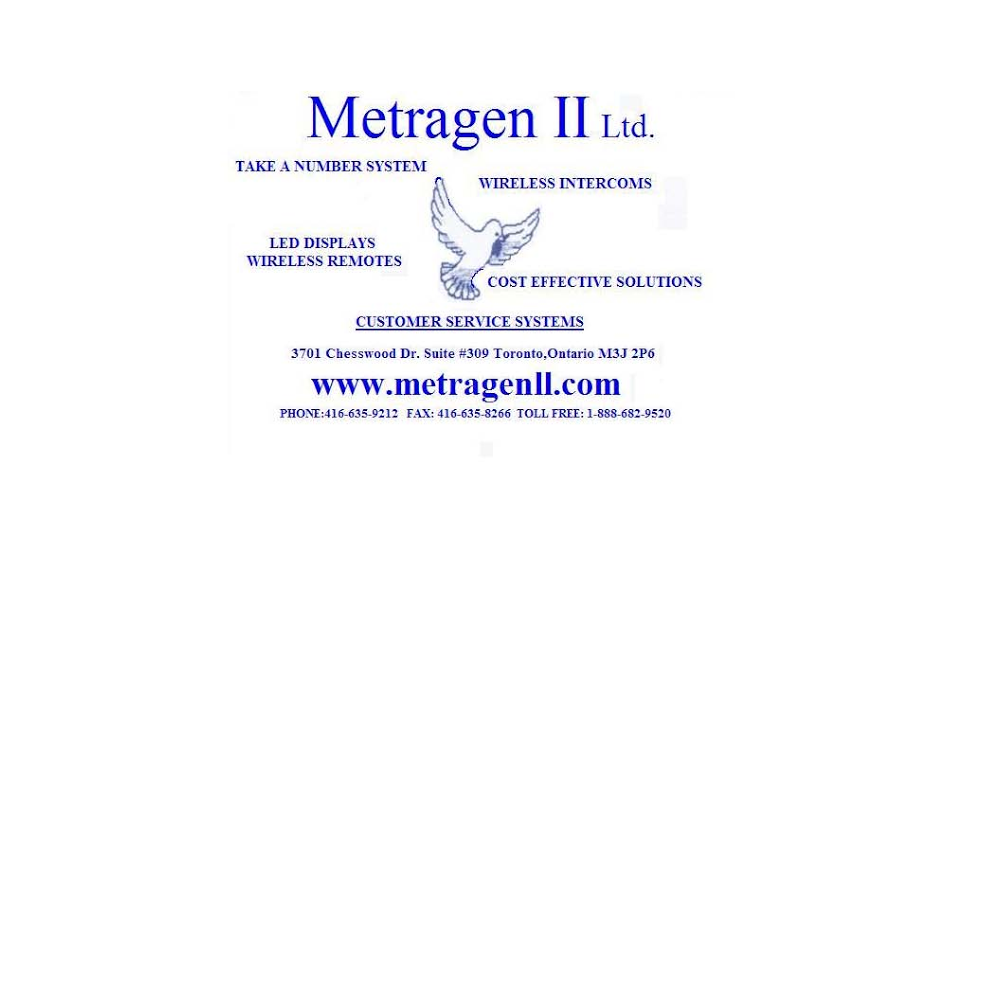 Metragen II Ltd | RR4, 4404 Side Rd 20, Cookstown, ON L0L 1L0, Canada | Phone: (416) 635-9212