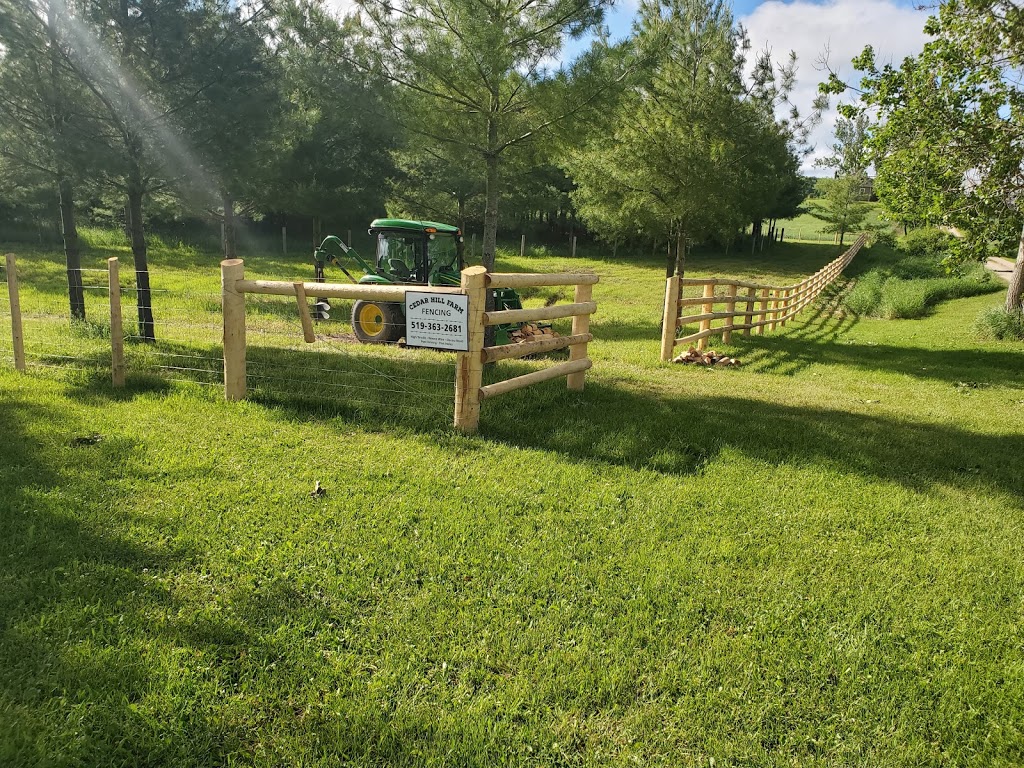 Cedar Hill Farm Fence | 521068 concession 12NDR, Elmwood, ON N0G 1S0, Canada | Phone: (519) 949-9023