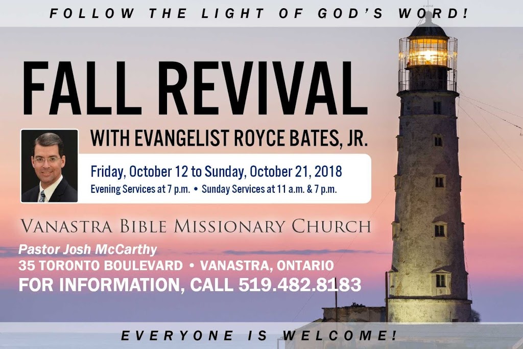 Bible Missionary Church | 35 Toronto Blvd, Clinton, ON N0M 1L0, Canada | Phone: (519) 482-8183