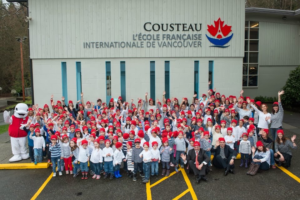 Cousteau School, The French International School of Vancouver | 3657 Fromme Rd, North Vancouver, BC V7K 2E6, Canada | Phone: (604) 924-2457