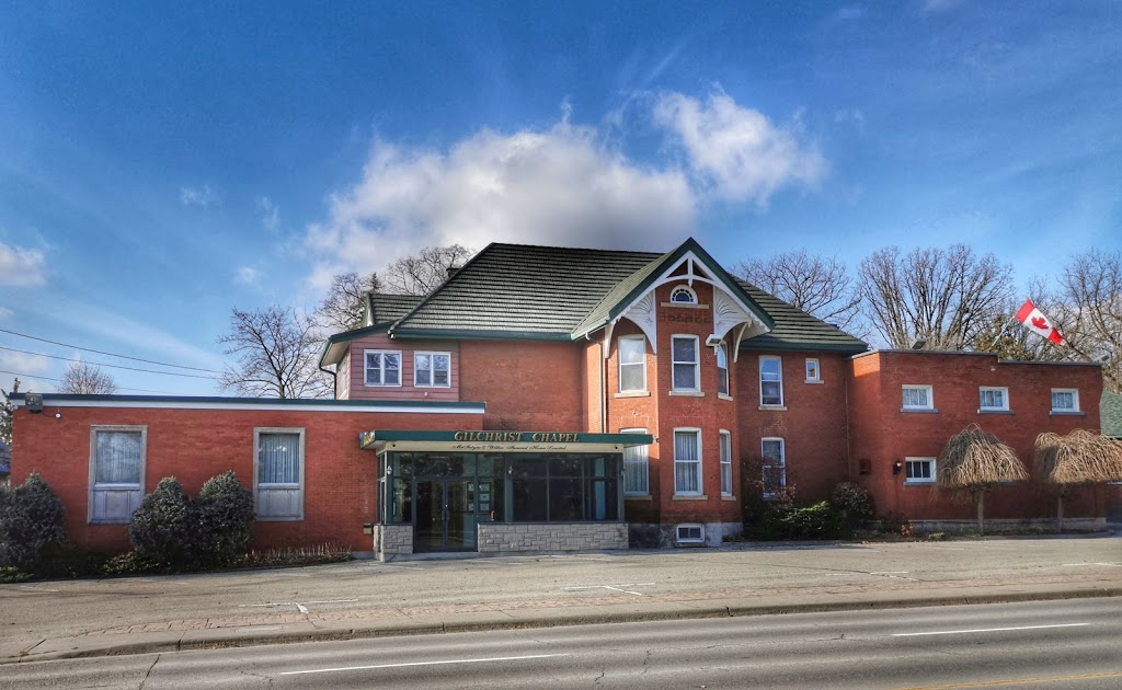 McIntyre & Wilkie Funeral Home Gilchrist Chapel | 1 Delhi St, Guelph, ON N1E 4J3, Canada | Phone: (519) 824-0031