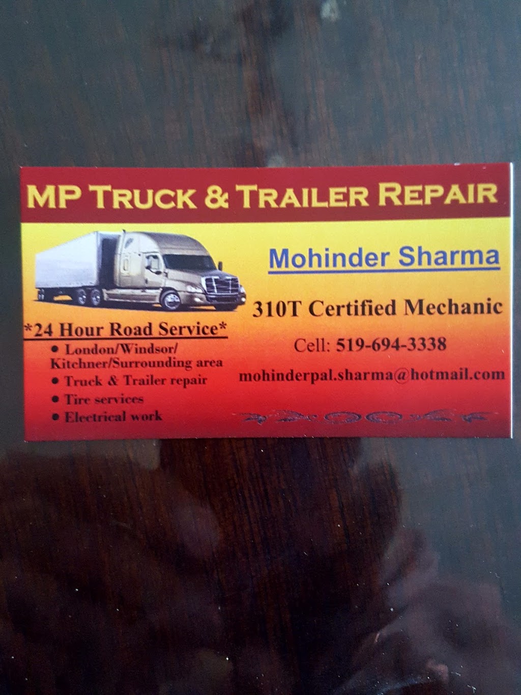 MP Mobile Truck & Trailer Repair | #1, London, ON N6G 0S5, Canada | Phone: (519) 694-3338