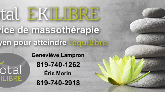 Total Ékilibre Massothérapeute & Kinésithérapeute | 13 Rue Trottier, Victoriaville, QC G6P 7V6, Canada | Phone: (819) 740-2918