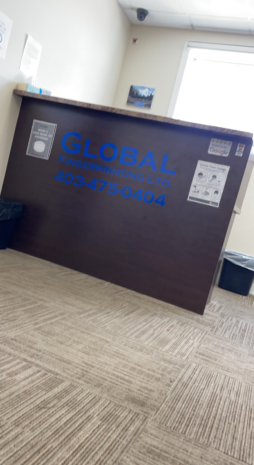 Global Fingerprinting Ltd. | 3770 Westwinds Dr NE Bay# 308, Calgary, AB T3J 5H3, Canada | Phone: (403) 475-0404