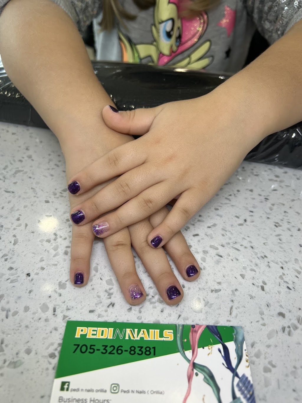 Pedi N Nails Orillia | 20 Diana Dr, Building #5, Unit #1, Orillia, ON L3V 8K8, Canada | Phone: (705) 561-6964